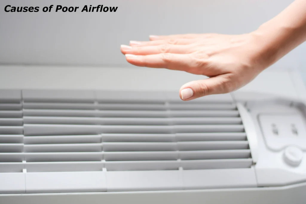 Causes of Poor Airflow