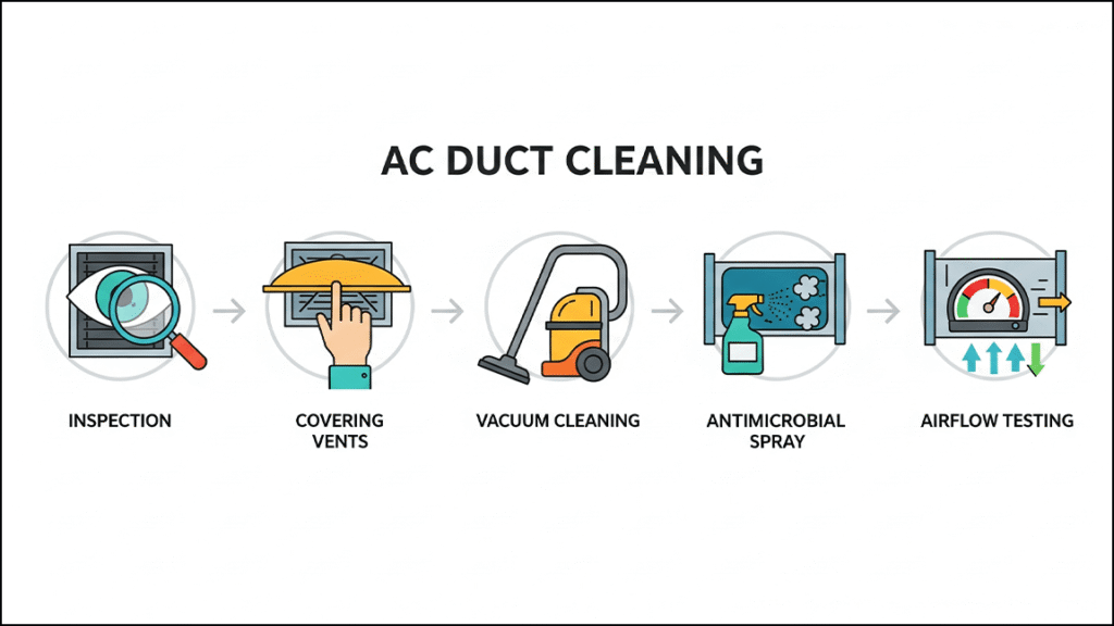 Air Conditioner duct cleaning machine