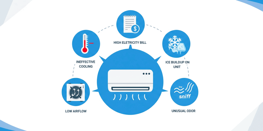 AC unit coil cleaning