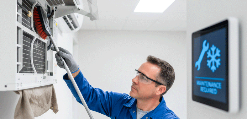 AC cooling coil cleaner