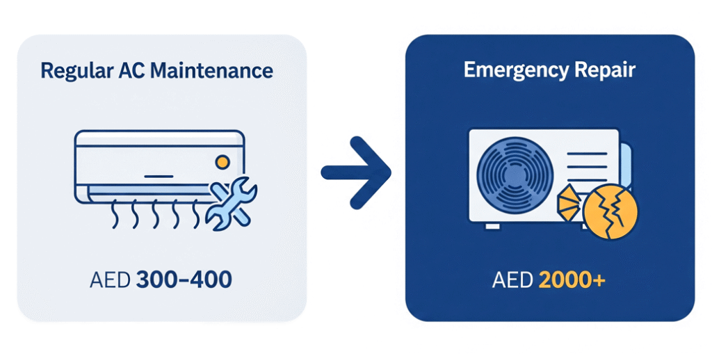 Ac maintenance cost