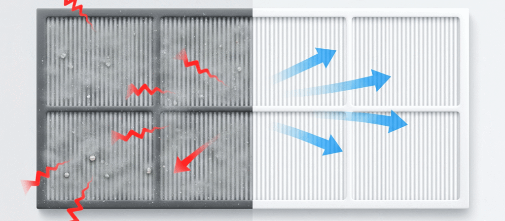 AC filter maintenance