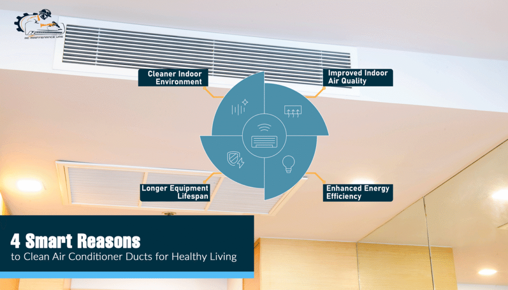 clean air conditioner ducts