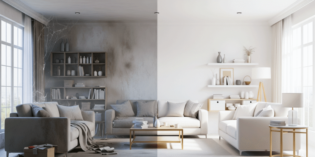 Clean air conditioner ducts