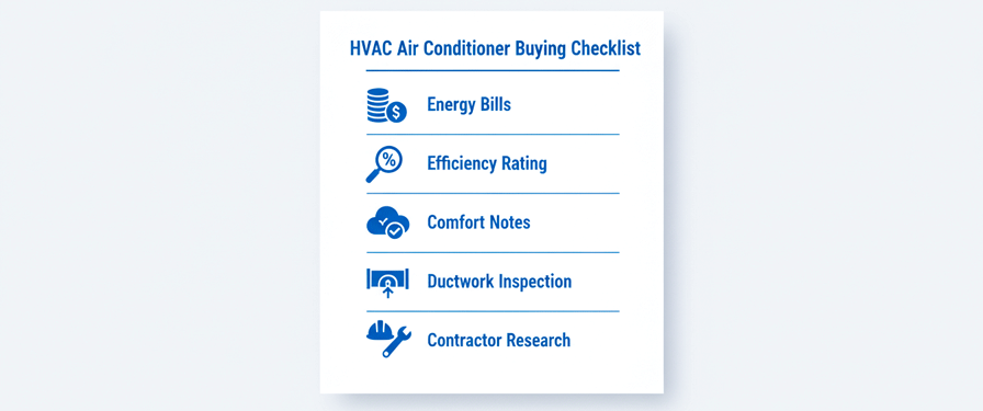Hvac air conditioner parts
