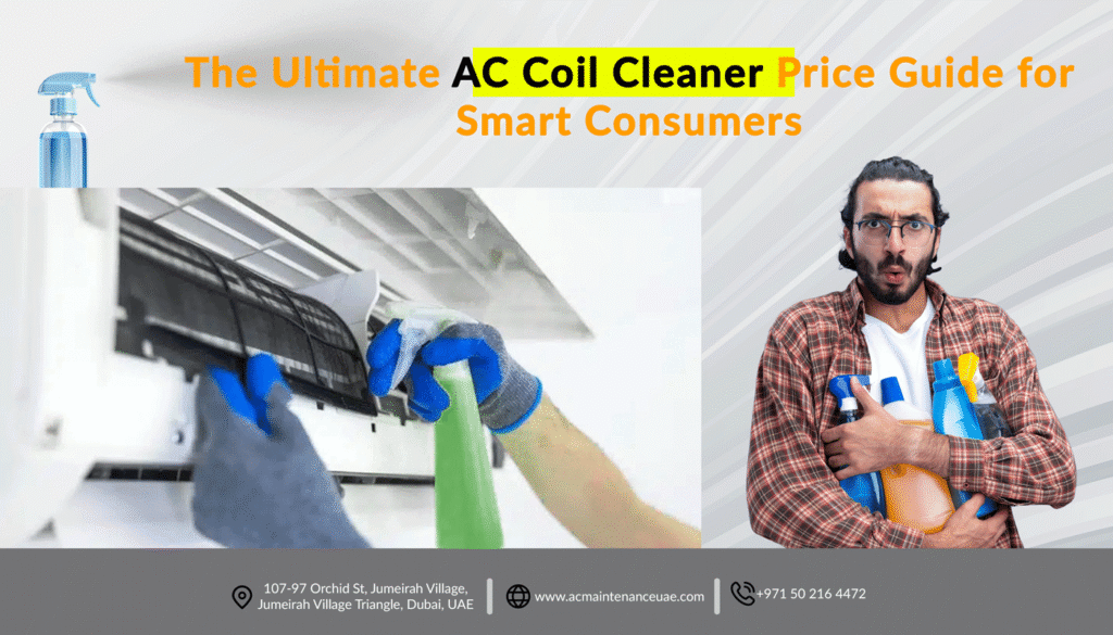 AC coil cleaner