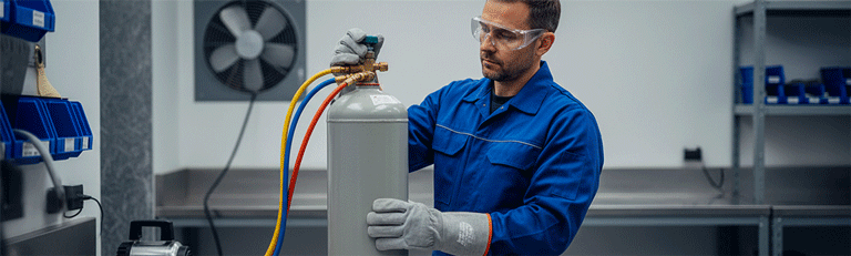 ac gas cylinder