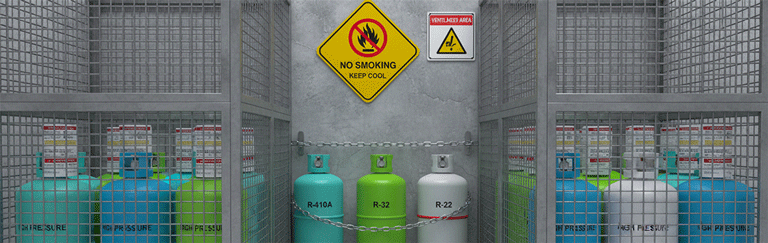 ac gas cylinder