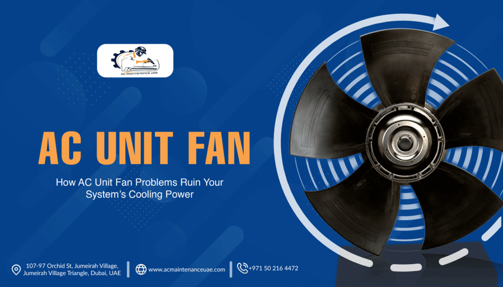 AC unit fan