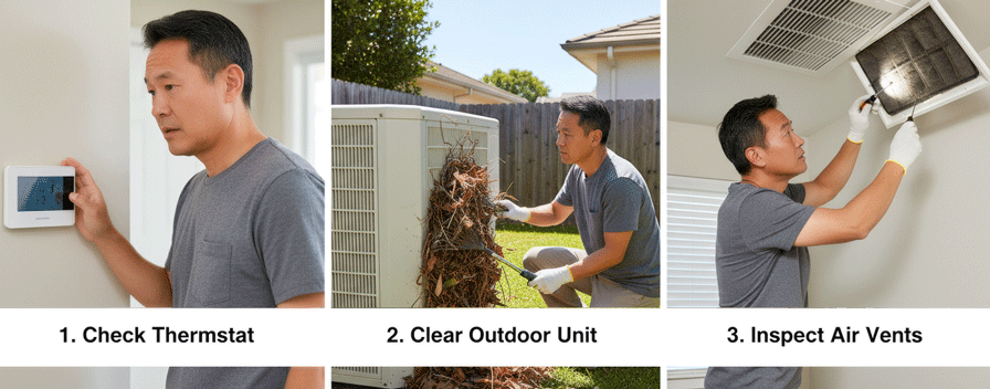 AC fan motor repair