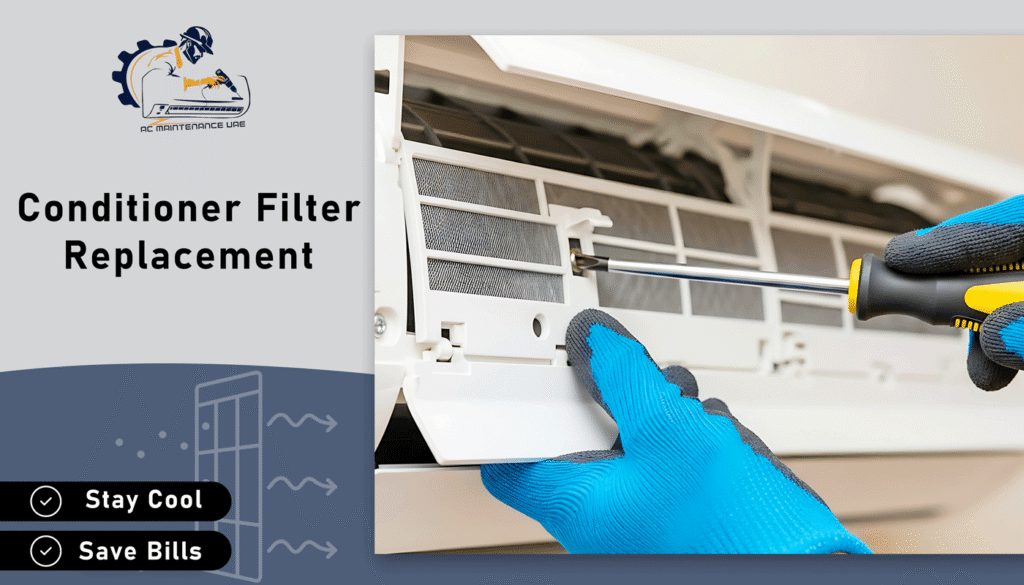 air conditioner filter replacement