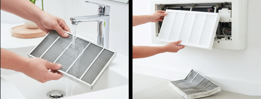 AC filter change
