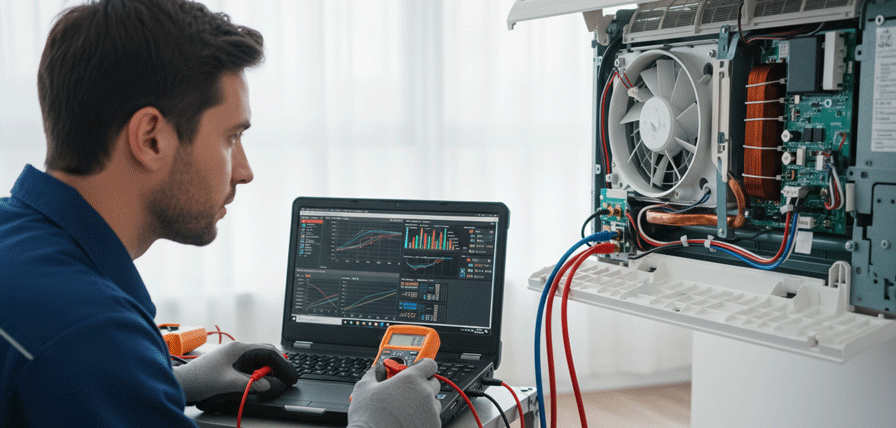 Air conditioner repair assistance