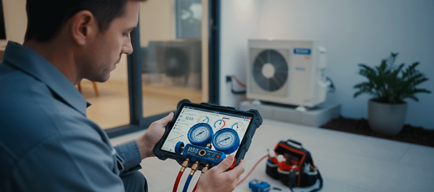 Air conditioner installation