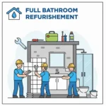 4 Full Bathroom Refurbishment