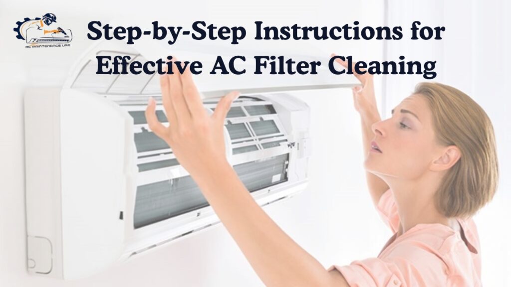 AC Filter Cleaning in Dubai by AC Maintenance UAE