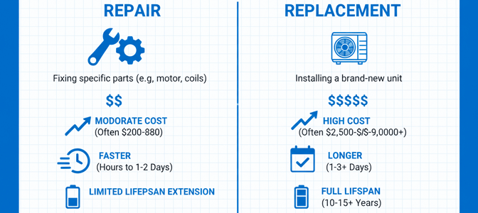 Cost of Neglecting Air Conditioning Repair Check-Up can ac compressor be repaired