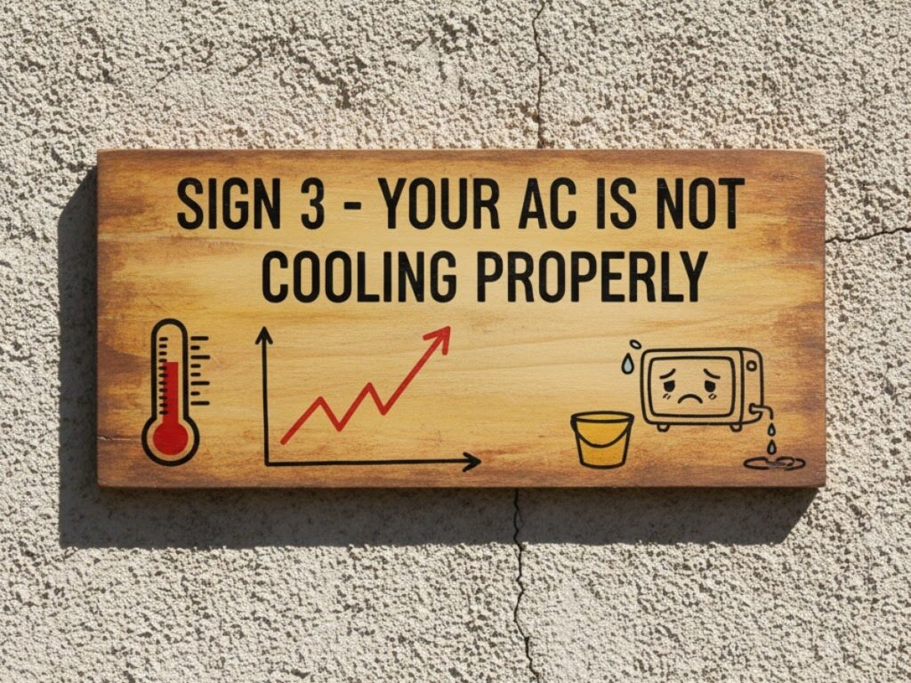Sign 3 – Your AC Is Not Cooling Properly