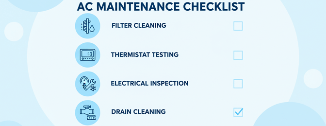 ac maintenance checklist