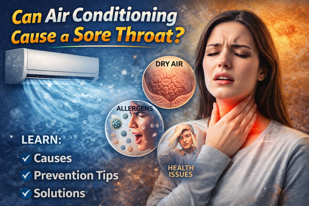 air-conditioning-cause-sore-throat