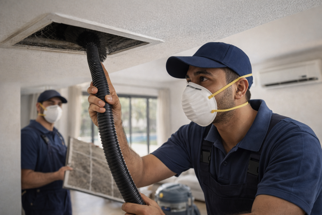 ac duct cleaning