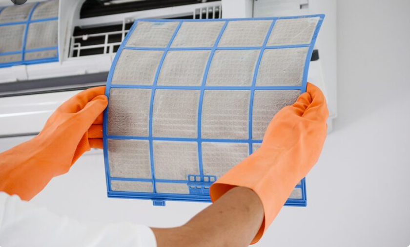 Tips to clean Air condition At home in Dubai ac-filter-cleaning