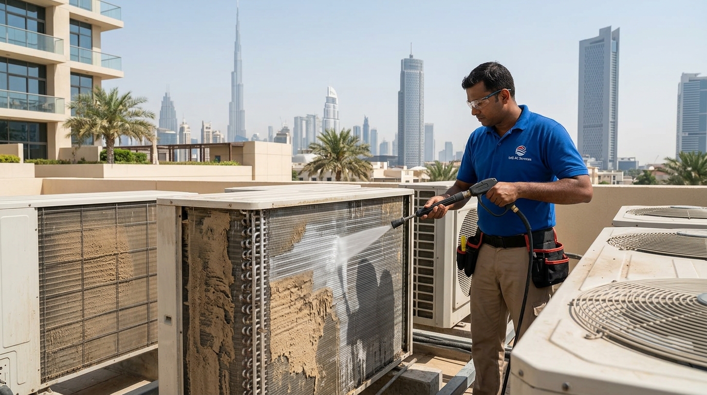 AC Cooling Coil Cleaner Guide: UAE AC Maintenance Tips AC Cooling Coil Cleaner