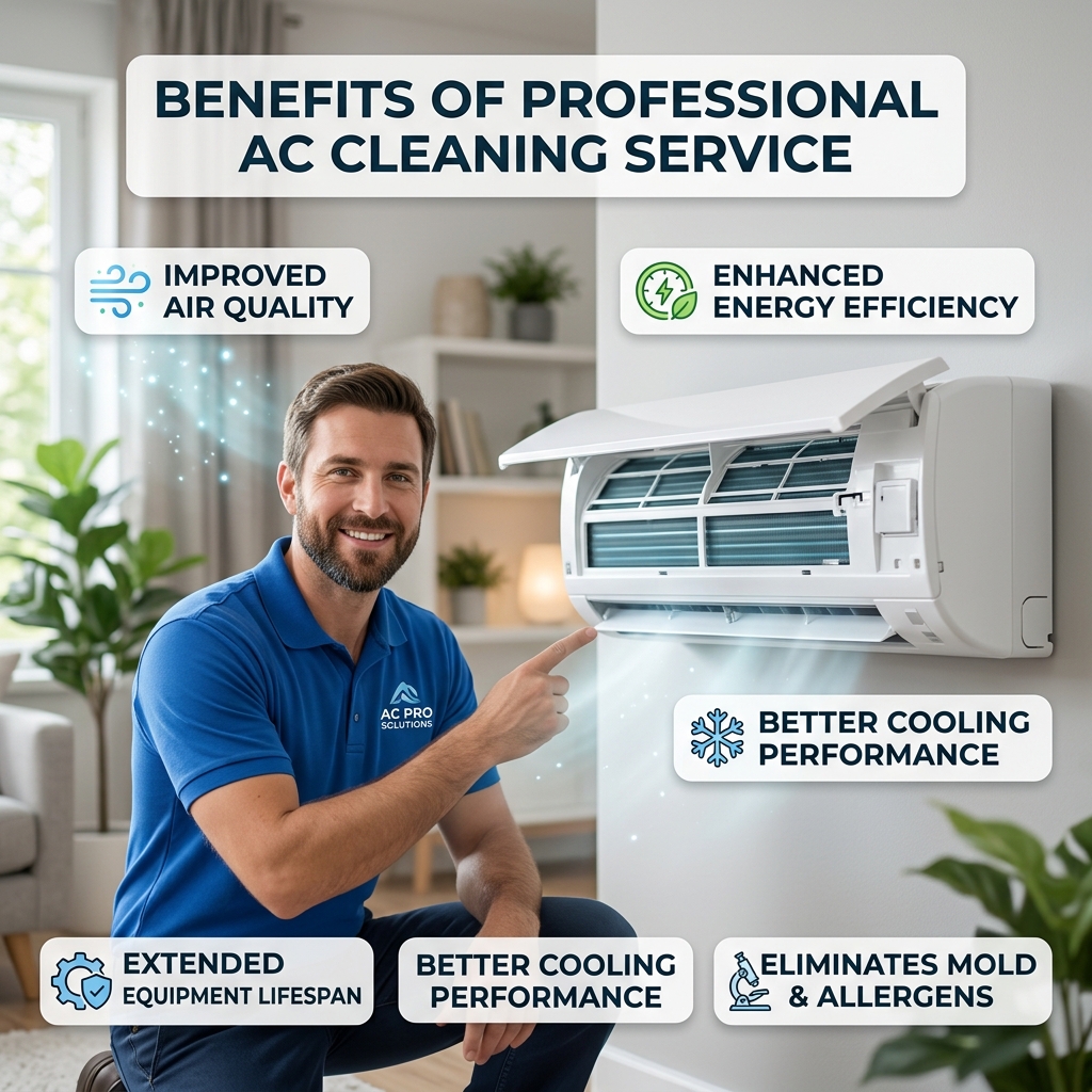 Benefits of Professional AC Cleaning Service