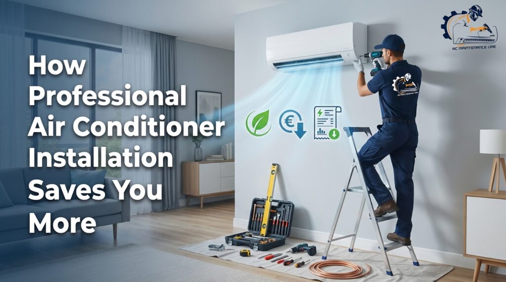 How Professional Air Conditioner Installation Saves You More Professional-Air-Conditioner-Installation
