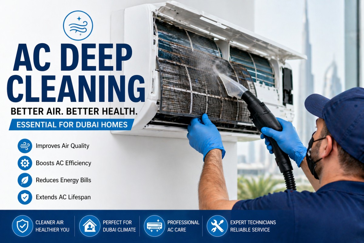 AC Deep Cleaning Dubai | Improve Air Quality
