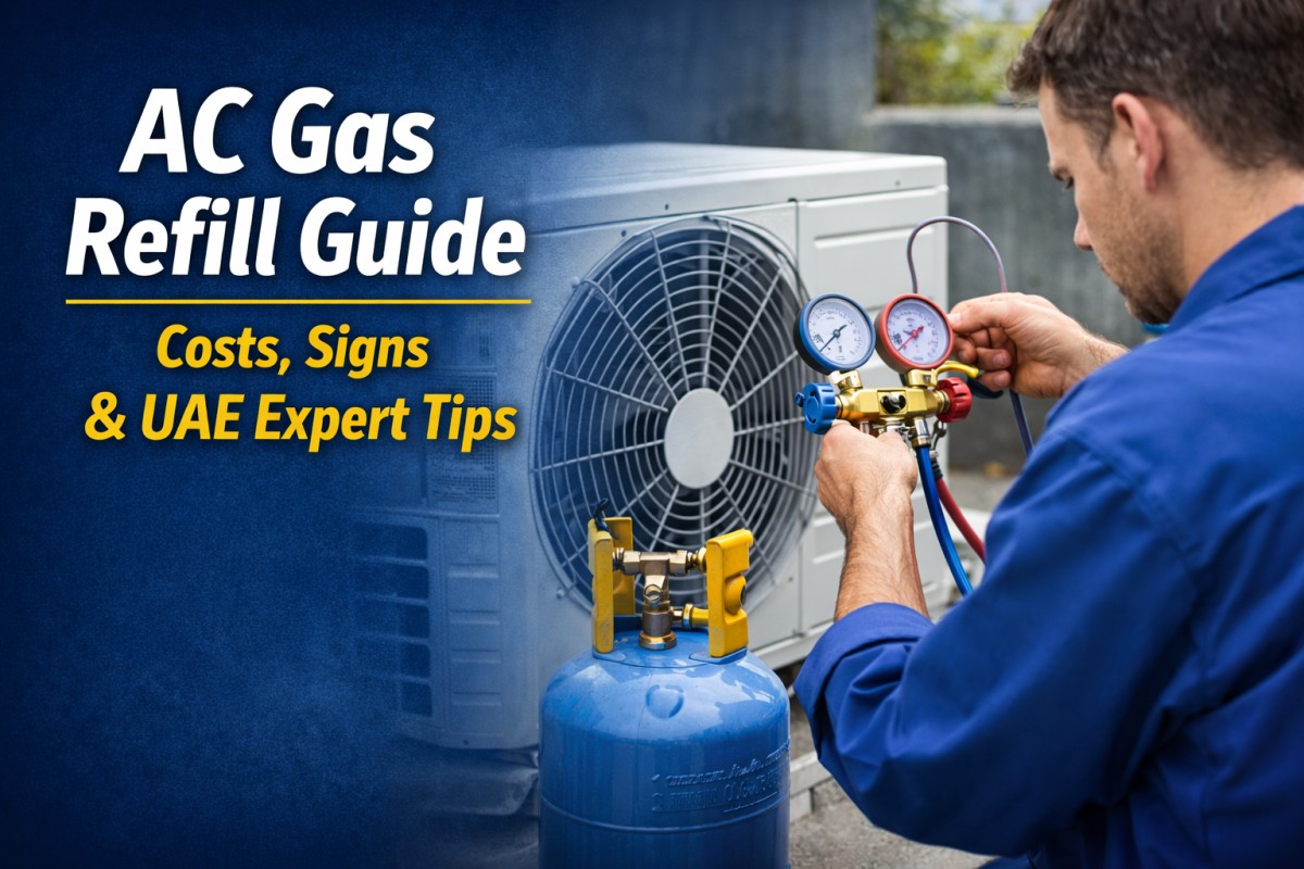 AC Gas Refill Cost & UAE Experts Guide