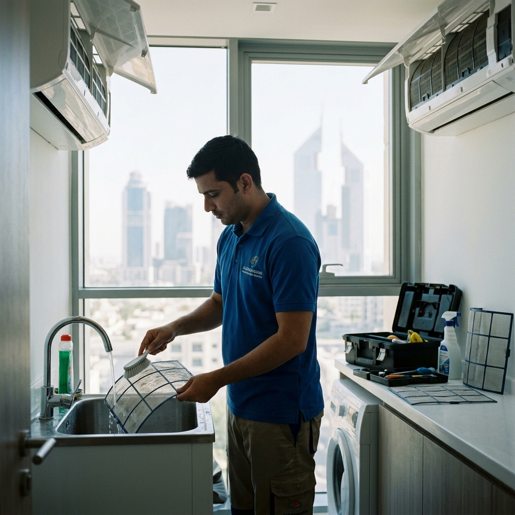 AC cleaning improve indoor air quality