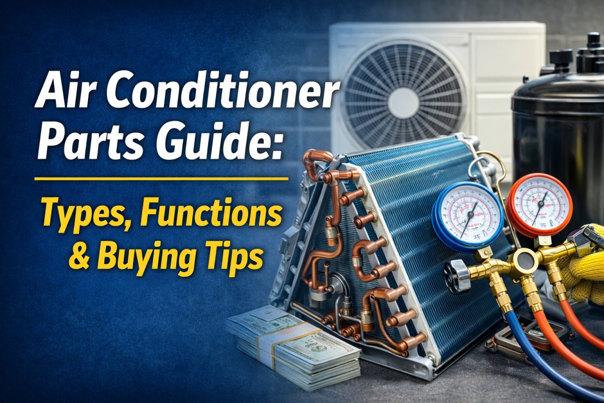 Air Conditioner Parts Guide | Types & Buying Tips