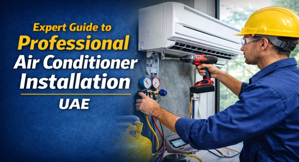 Professional air conditioner installation