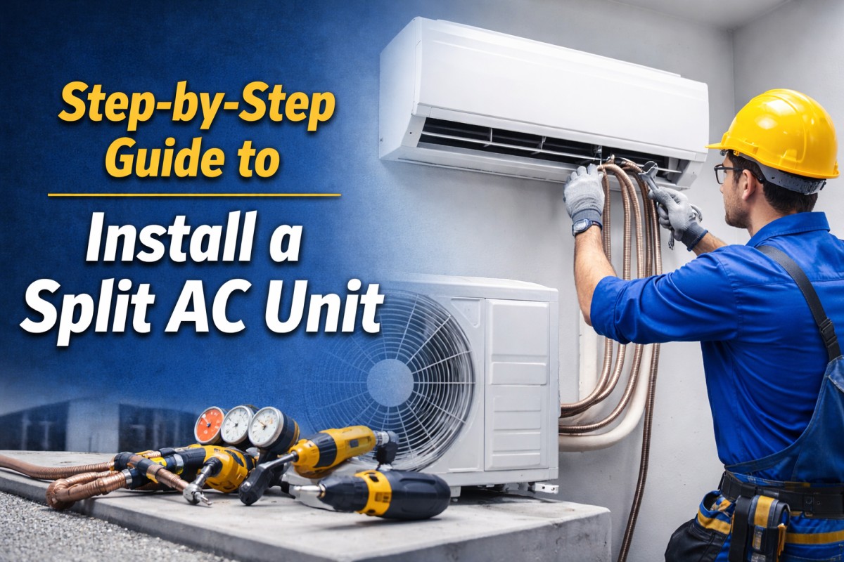 Split AC Unit Installation Guide UAE