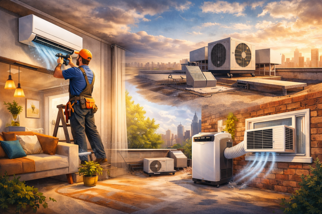Why a Proper Split Unit AC Installation Matters for Efficiency