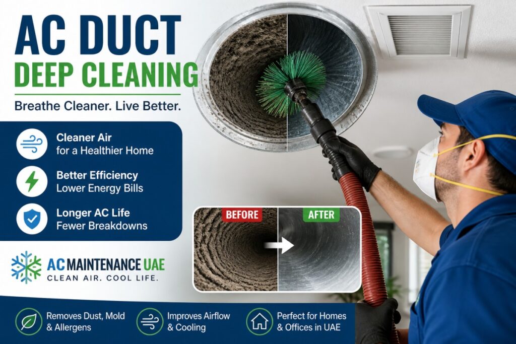 AC Duct Deep Cleaning
