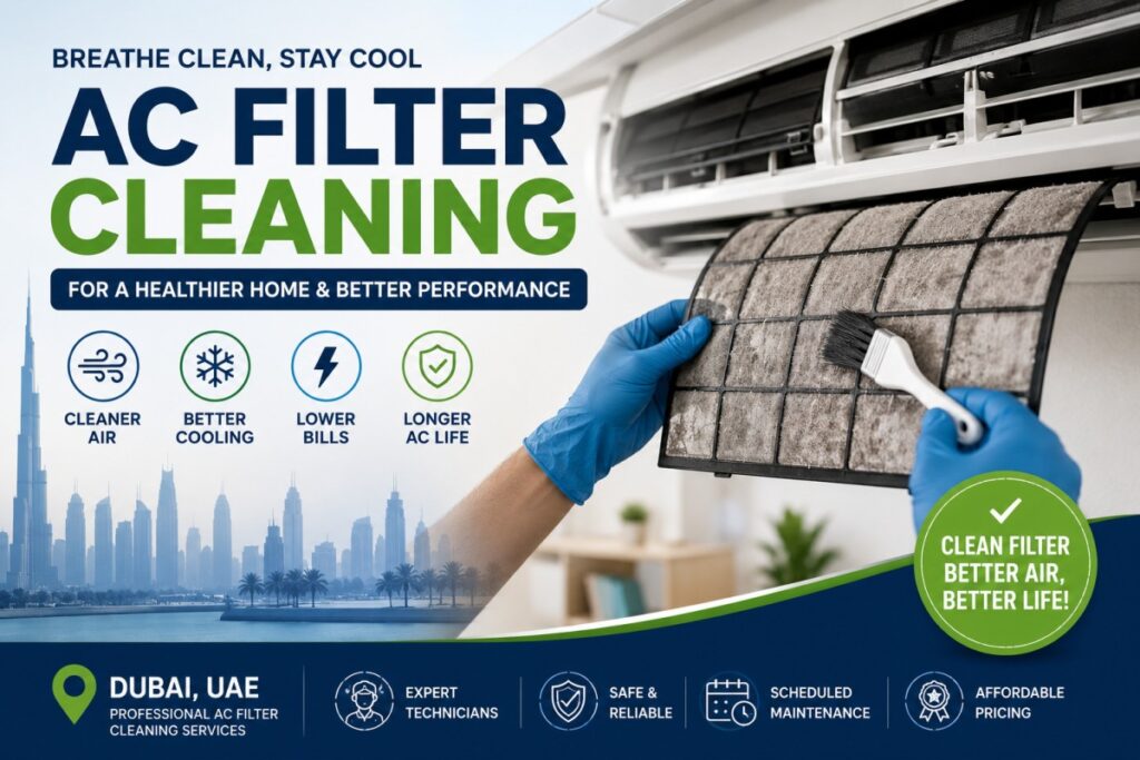 AC Filter Cleaning