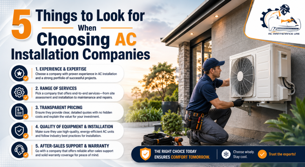 AC installation companies