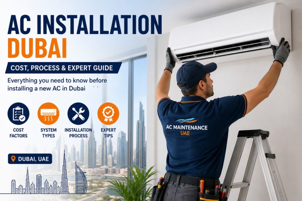 AC installation Dubai