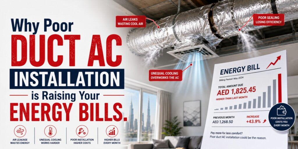 Duct AC Installation