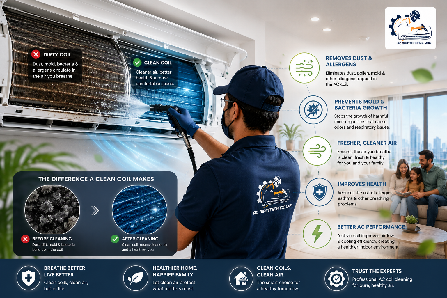 How AC Coil Cleaning Dubai Experts Improve Air Quality How AC Coil Cleaning Dubai Experts Improve Your Air Quality