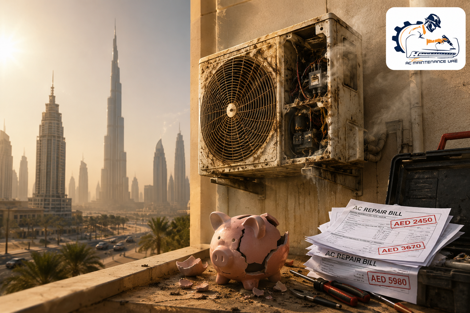 Why Ignoring AC Problems in Dubai Always Costs More Later