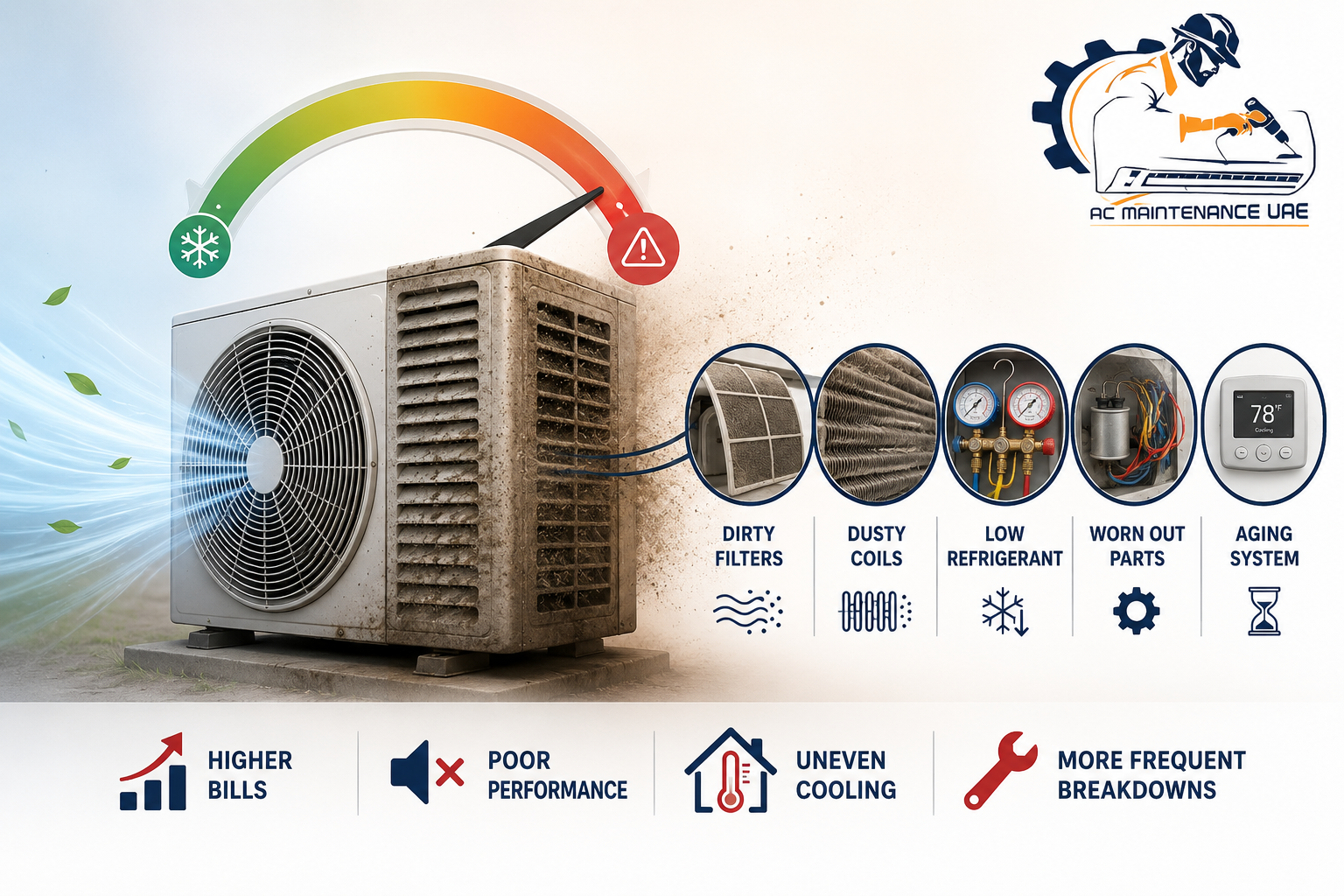 Your AC System Loses Efficiency Over Time