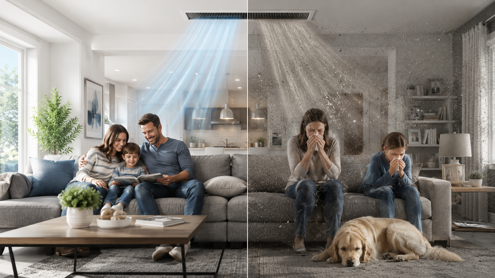 Dirty Ducts Do to the Air Your Family Breathes