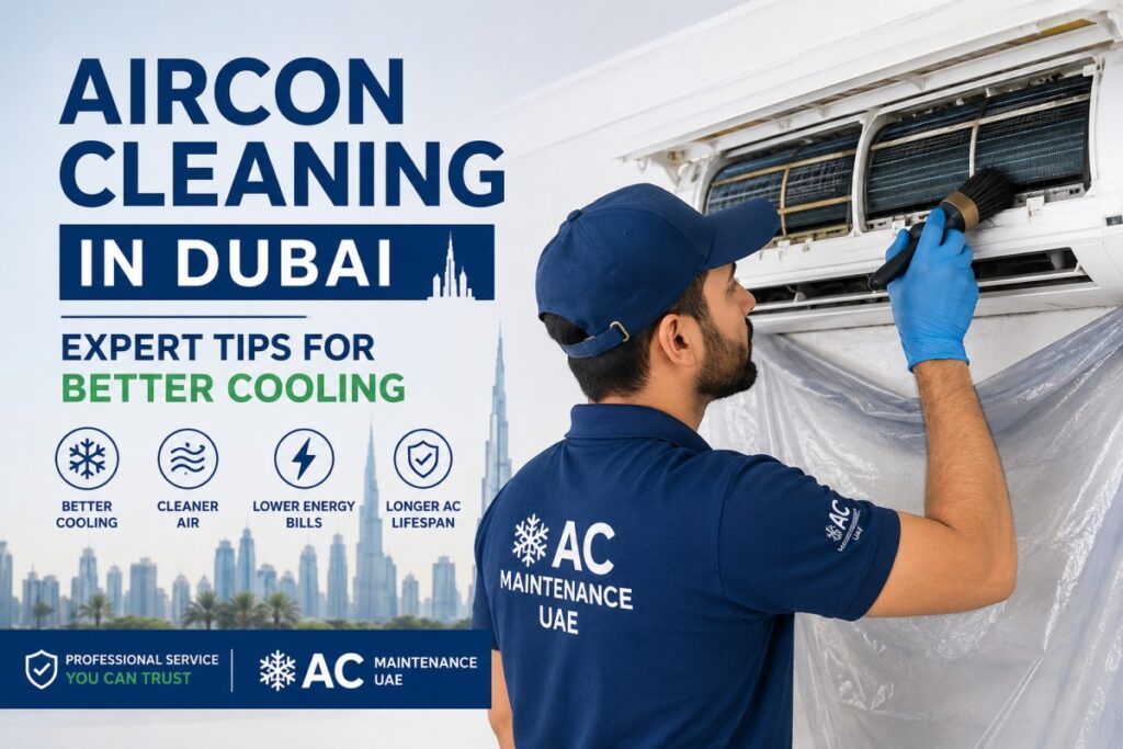 aircon cleaning in Dubai
