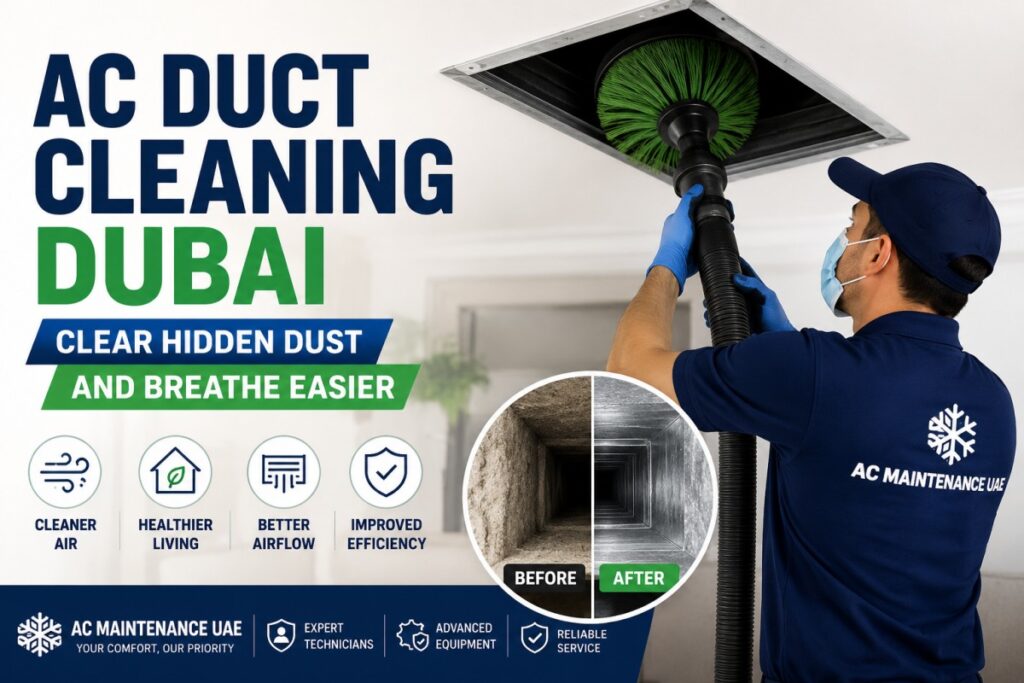 AC duct cleaning Dubai