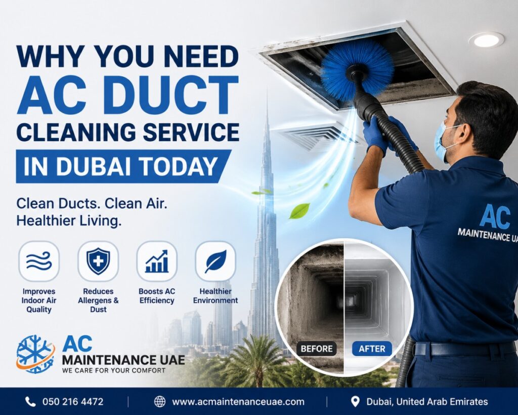 AC duct cleaning service