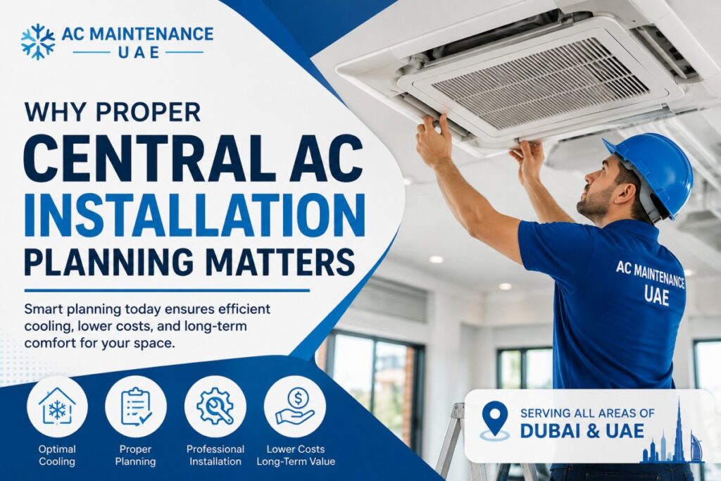 Central AC Installation
