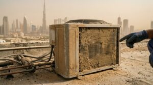 Ac-Filter-&-Coil-Cleaning-How-Dubai's-Dust-Affects-AC-Performance